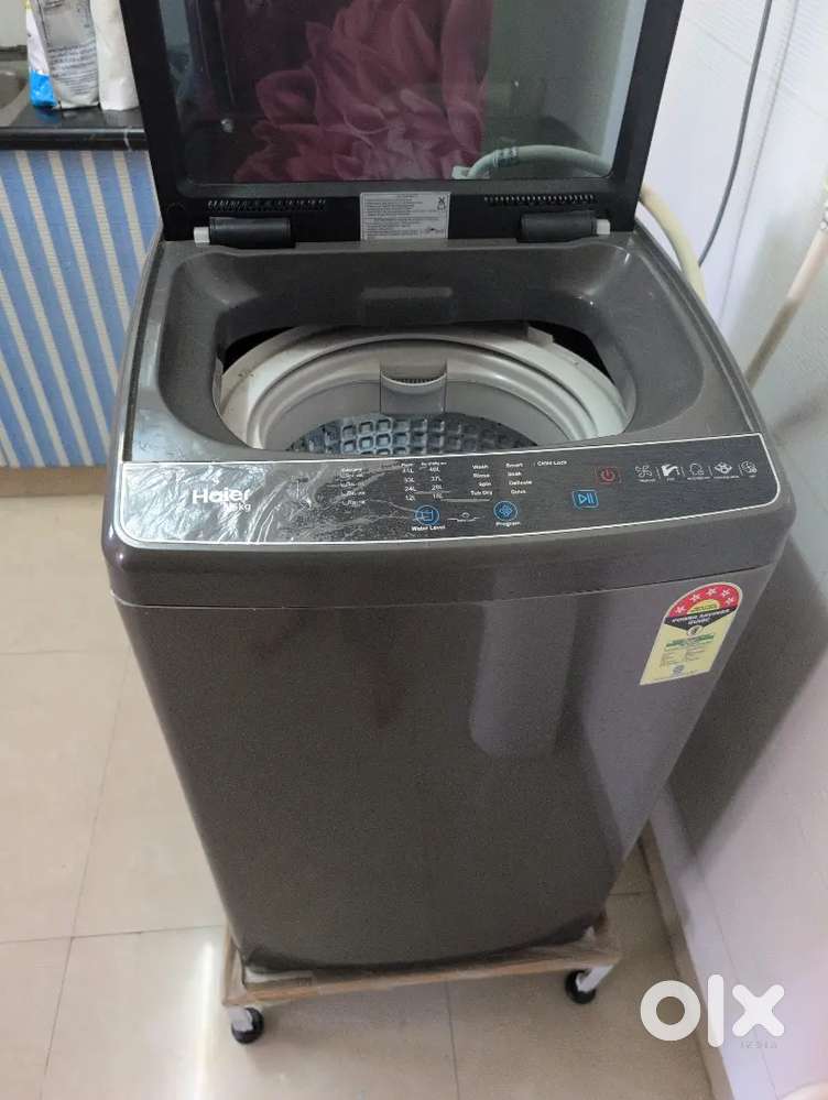 Haeir fridge and haeir top loading washing machine