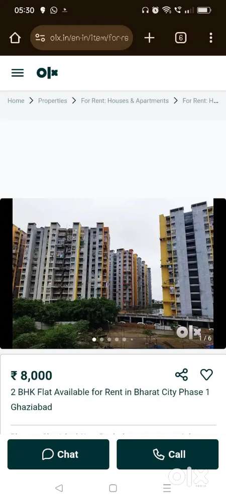 3 BHK Flat Available for Rent in Bharat City Ghaziabad