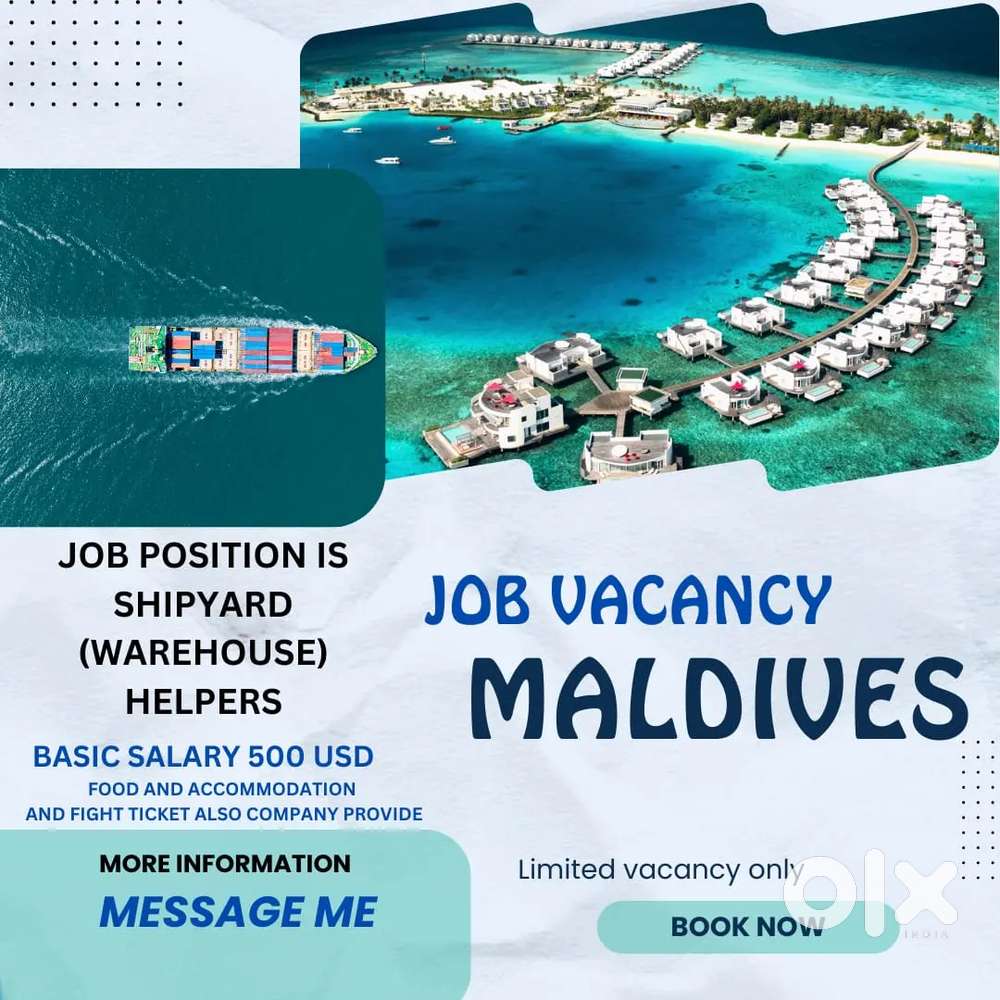 NEW GOOB JOB Vacancies available with good salary