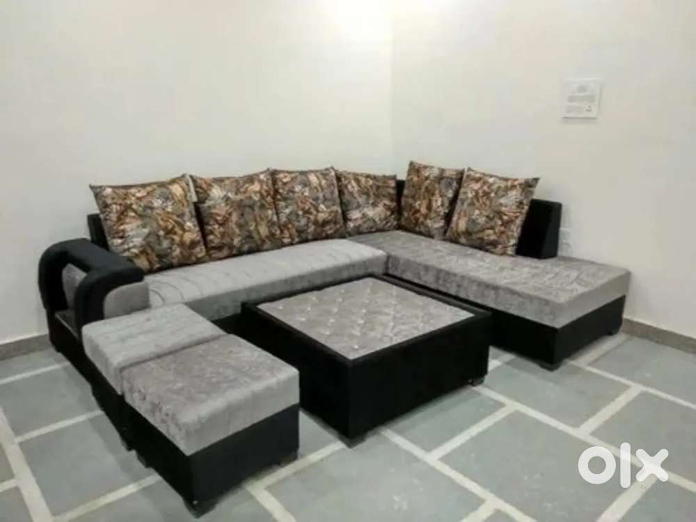 Dussehra super sale buy new sofa set 8499/- L sofa 16499/- EMI plans