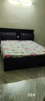 Double cot king size bed with mattress