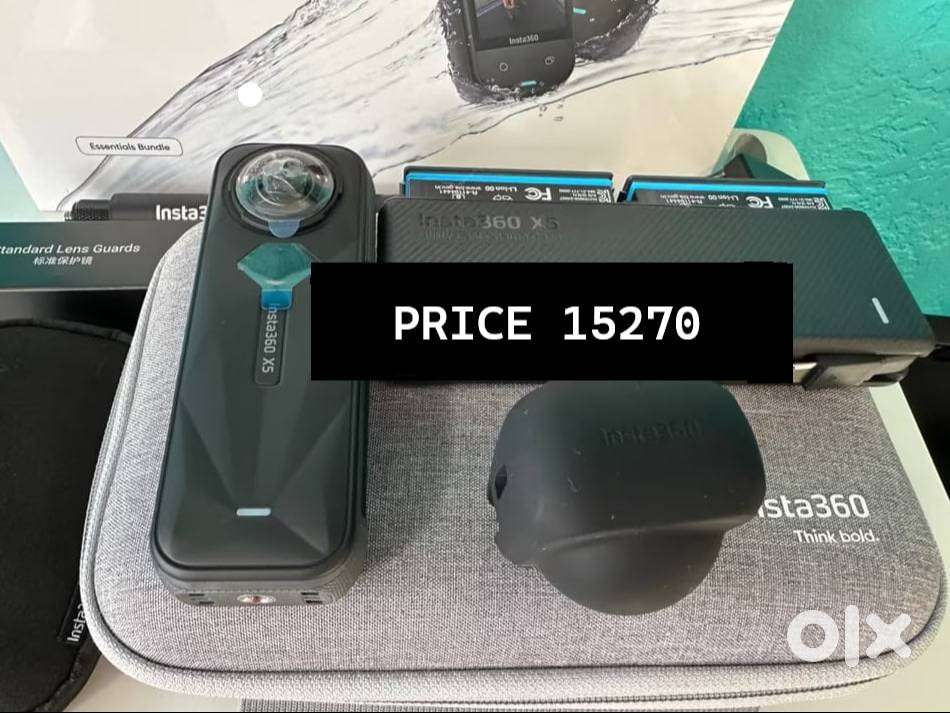 INSTA360 X5 ESSENTIALS BUNDLE Actioncam, WLAN