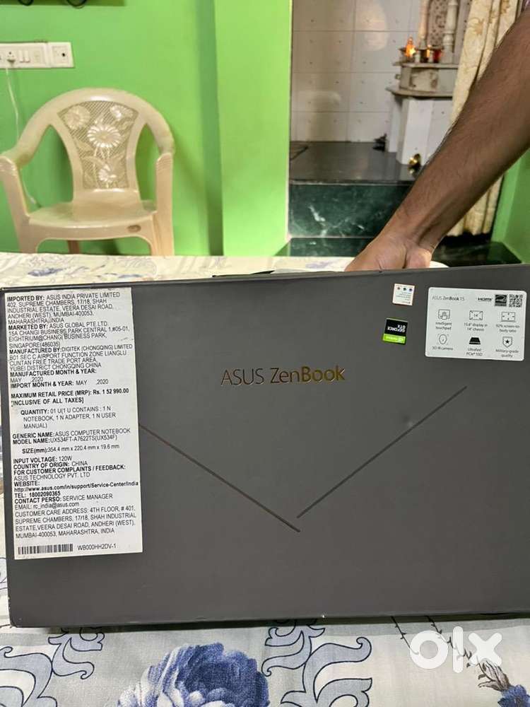 ASUS Zenbook 15 UX534FT Laptop