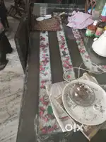 Dinning set with eight chairs