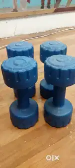 3 set Dumbles,  1 ball and 2 set stepper