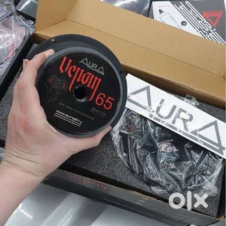 Powerful Aura venom midrange speakers , 2 pair under warrenty 120rms