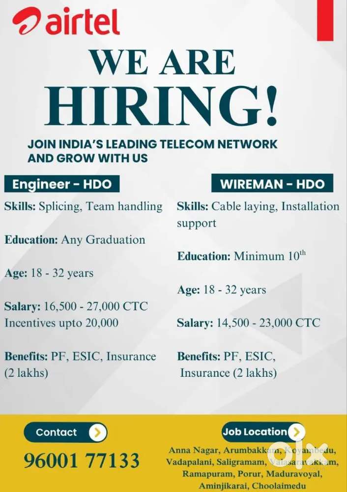 Airtel Wi-Fi Engineer