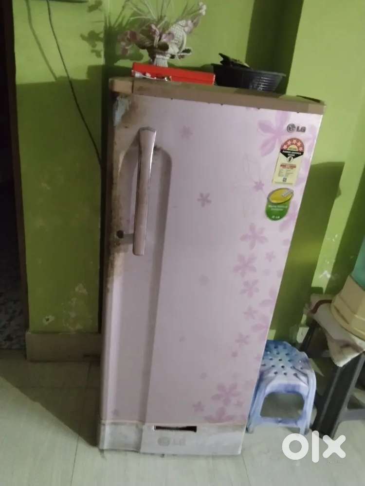 Lg fridge, q0 yrs old, good condition
