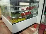 L shape shop display counter for sale