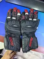 Raida aeroprix riding gloves red size Medium new condition