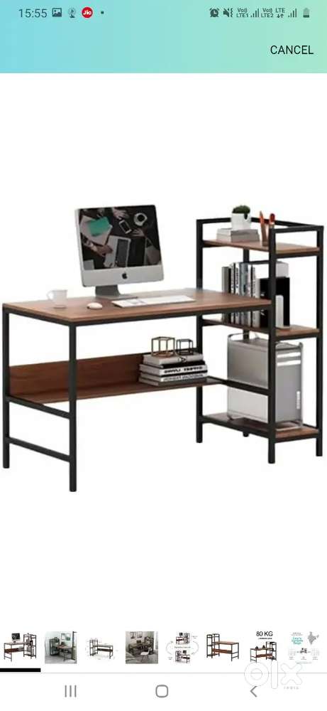 Spacious Computer desk table & 3 seater Sofa