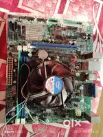 Intel dual core processor with mother board,Fan &. 4gb Ram