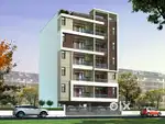 2bhk semi furnished flat