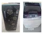SECOND HAND FRIDGE AND TOP load WASHING MACHINE SELLING & RENT