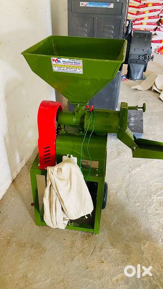 Aata chakki machine 10hp motor attached +Rice mill 4hp motor attached