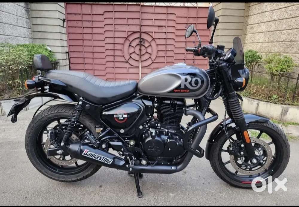 Royal Enfield Hunter-350cc E-20 model bike.