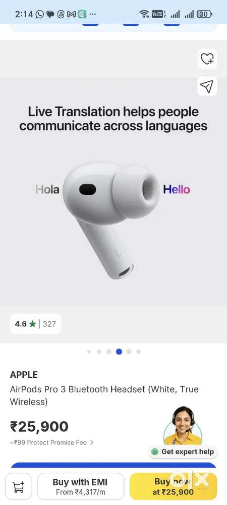 Apple airpods pro 3rd generation