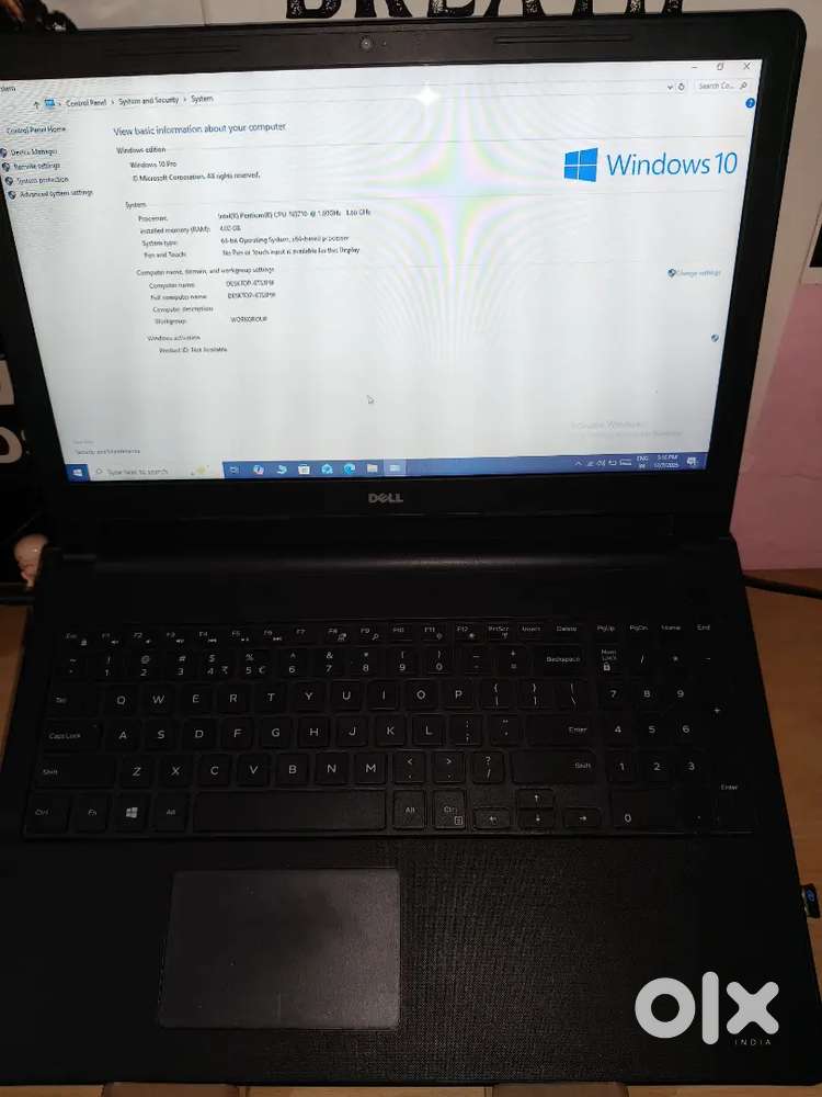 Dell Inspiron Laptop (Windows 10 ,4GB RAM/256SSD) - Great for Students