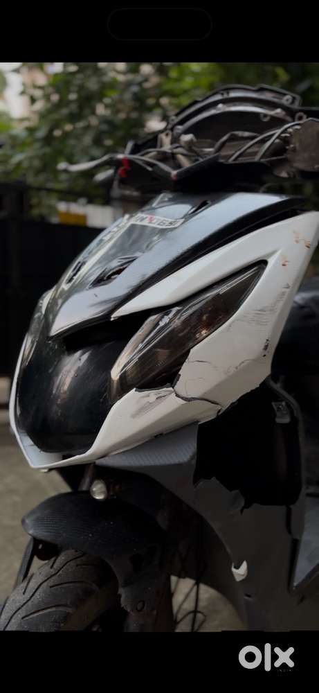 honda dio bs3 convered to bs4 all okay pending fine 19k