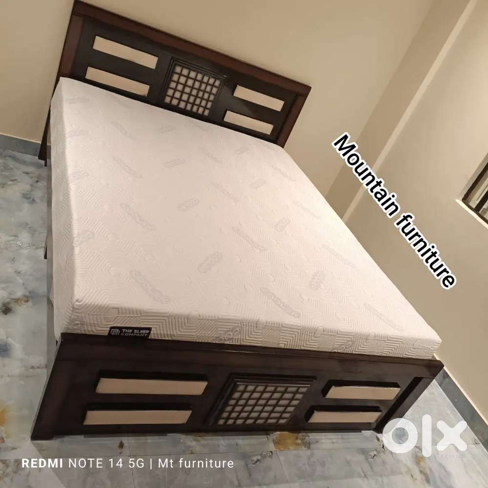 Mountain Furniture new brand queen size cot with whosolesale price