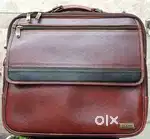 High Quality Leather Trolley Bag (new, branded, over-nighter)