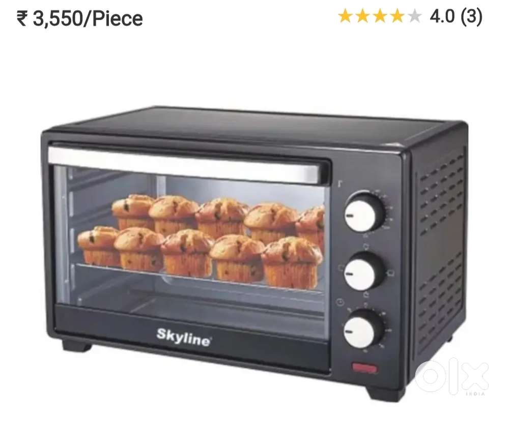 Skyline VTL-7065 Oven Toaster Grill, Plastic, 1200W