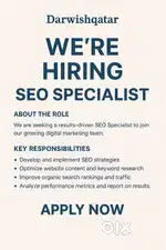 Hiring Seo Specialist (Remote)