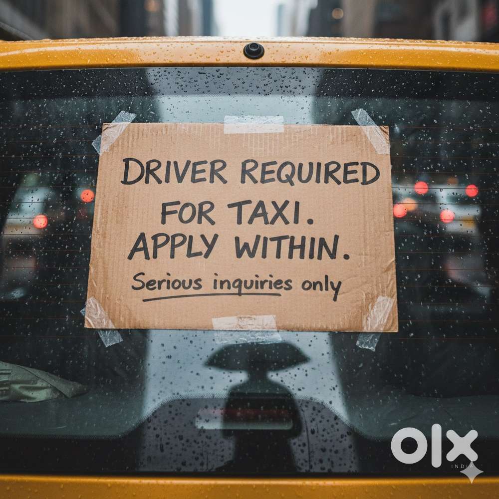 ଡ୍ରାଇଭର ଆବଶ୍ୟକ! (ମାସିକ) - Driver Required! (Monthly)