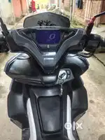 Yamaha Aerox (155cc) in grey colour
