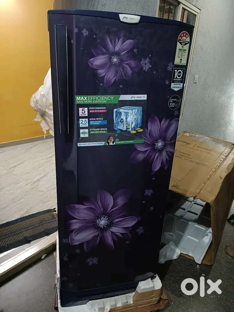 Godrej refrigerator with 227lit of storage and unused got at gift