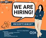 Want a full time female receptionist to work in gym