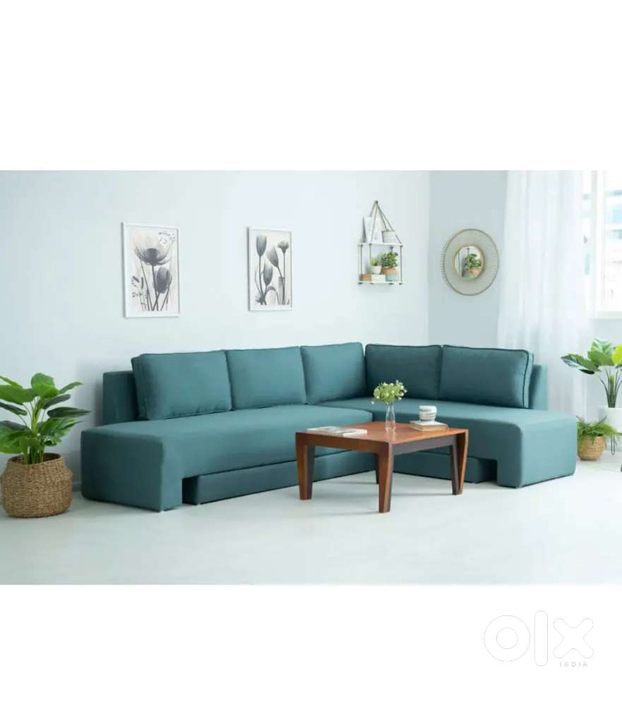 5 Seater L Shaped Sofa Cum Bed