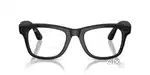 RAY BAN META 4008 WAYFARER LARGE MATTE BLACK TRANSITION GRAPHITE GREEN