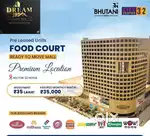Food court at bhutani city center starting at 35 lakh