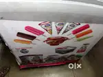 ice cream freezer and cold drink refridgerator