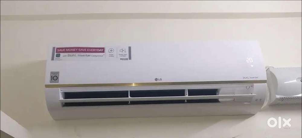 6 Months Used L.G 1.5 ton 5 Star Dual Inverter AC For Sale.