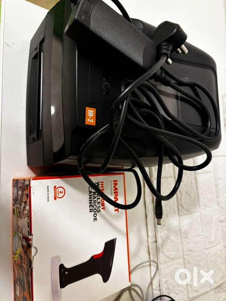Impact WIRELESS barcaode scanner and printer in perfect condition