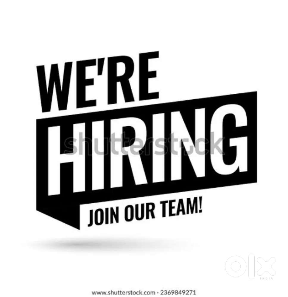 We are Urgently Looking of Experienced Staff's