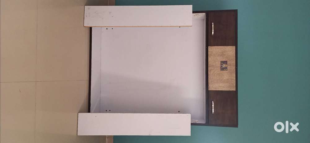 Wooden Dining Table cum Cupboard