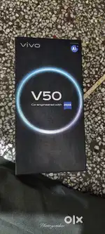 Vivo v50 256gb 8gb romDSLRlike camera6000 mah battery 90w fast charger