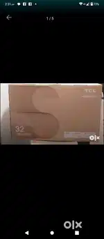 TCL SMART TV SEALED PACK