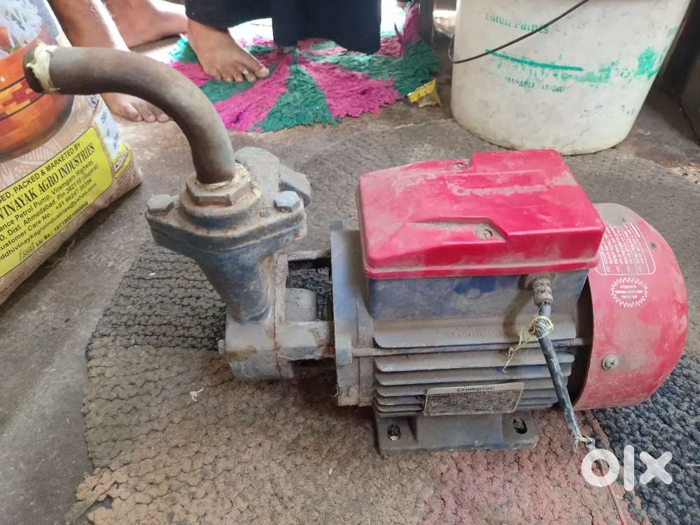 Crompton 1 HP original motor Pump