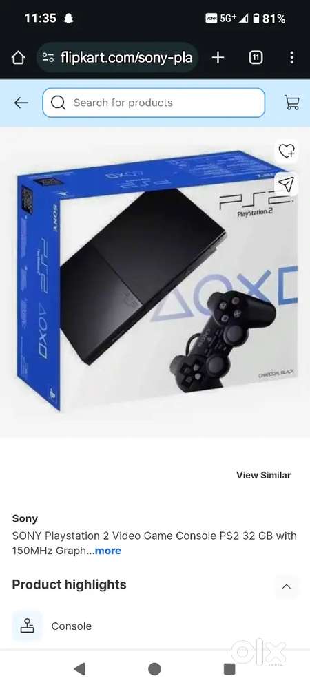 New ps2 video game with all games and hard drive 500gb only 2 days use