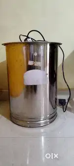 Steel Taaki with Water Heating Coil