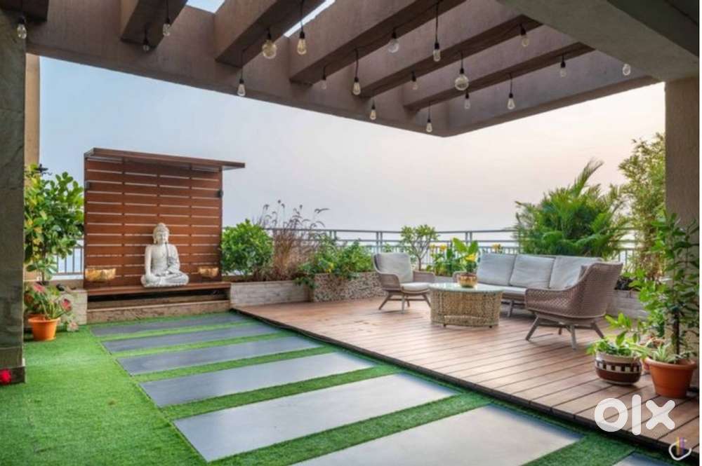 4bhk duplex flat in Noida extension with park and green belt area