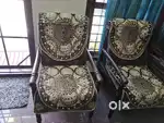 3+1+1 rose wood sofa for sale