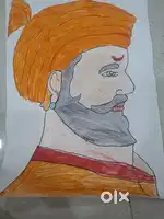 Shivaji Maharaj drawing