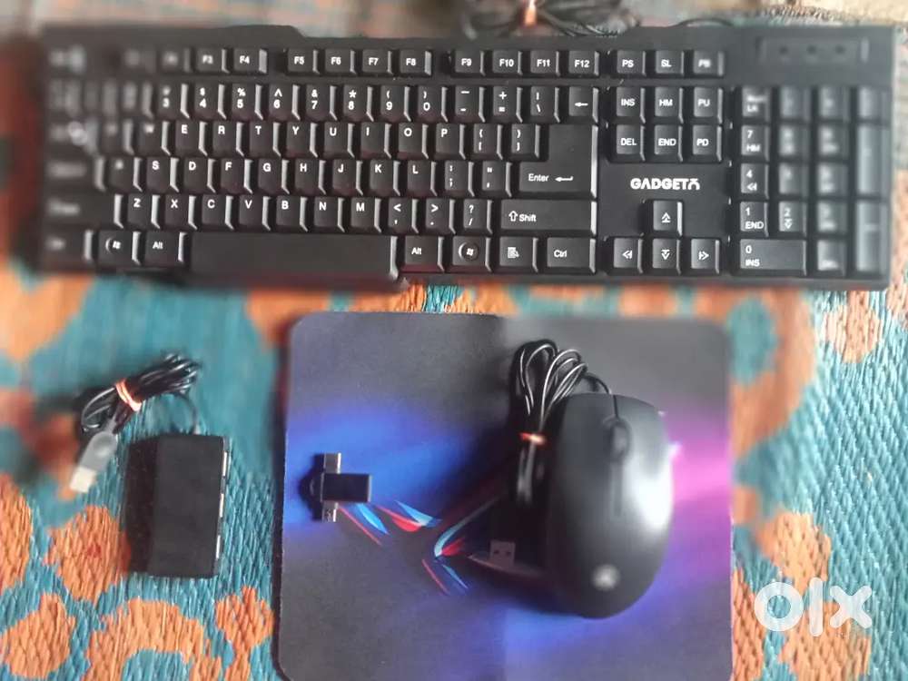 Keyboard and mouse and OTG or usb
