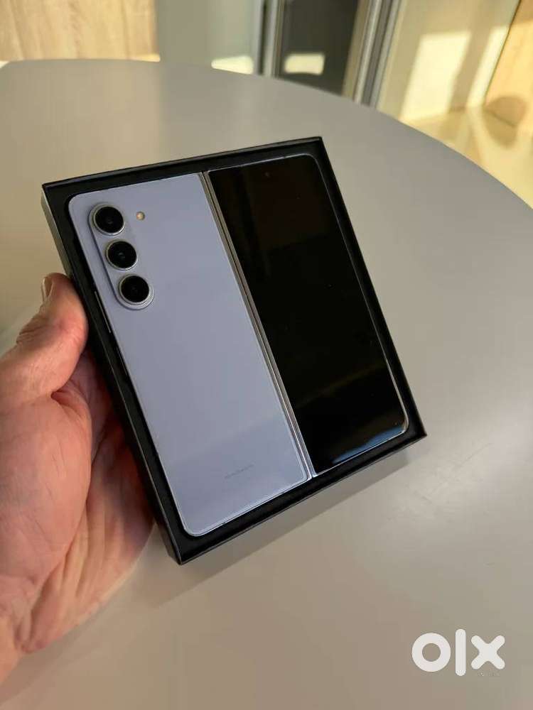 Samsung Galaxy Z Fold 5 512GB Icy Blue Indian with Bill Box for 53000