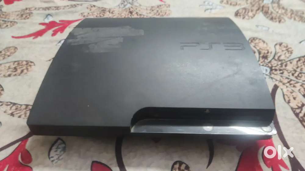 PS3 with steering wheel
